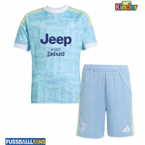 Juventus Kenan Yildiz #10 Auswärts Trikotsatz Kinder 2025-26 Kurzarm (+ Kurze Hosen)